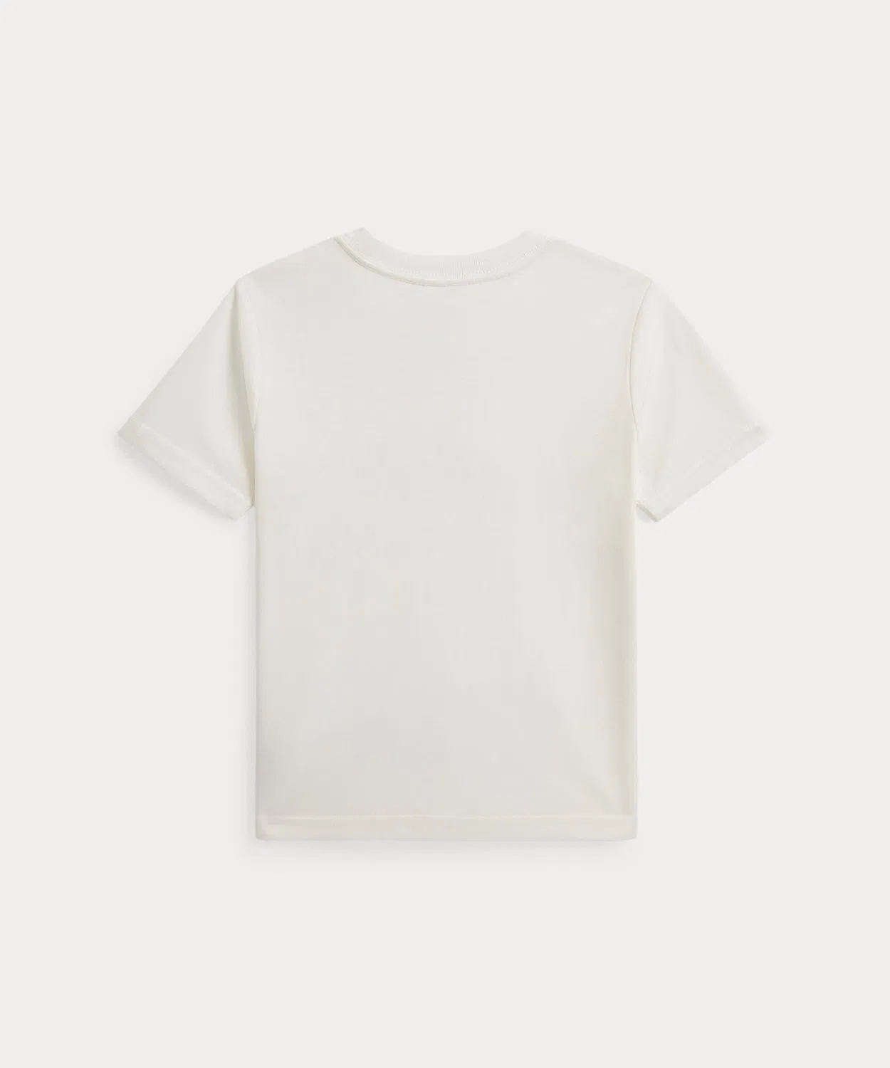 Детская футболка хлопковая с принтом Polo RL Quality Made Goods POLO RALPH LAUREN CHILDRENSWEAR, Белый — фото 2