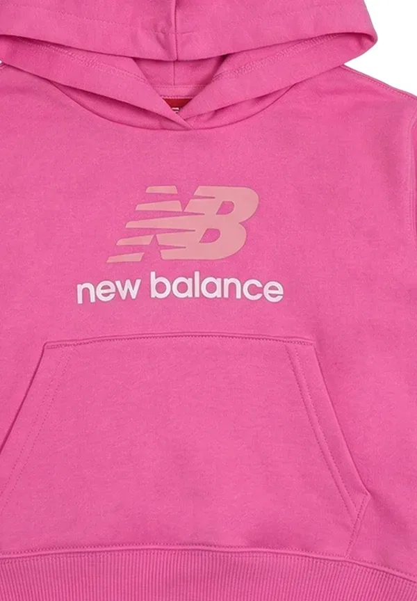 Худи с принтом Hoodie New Balance, розовый — фото 3
