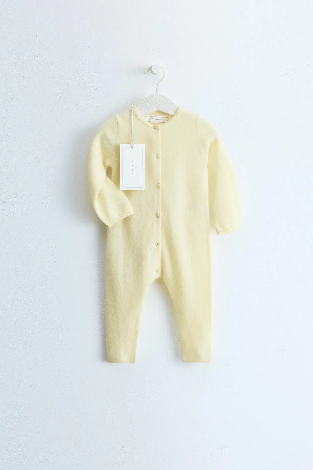 ZARA TIMELESS - Комбинезон из 100% кашемира, Light yellow