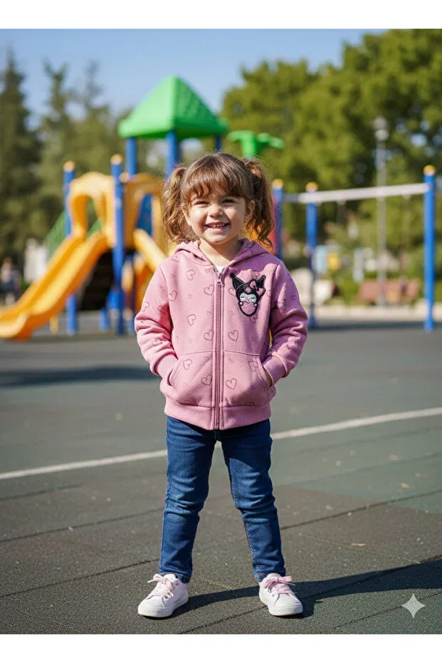 Детский кардиган с капюшоном Okyanus Baby, Pink