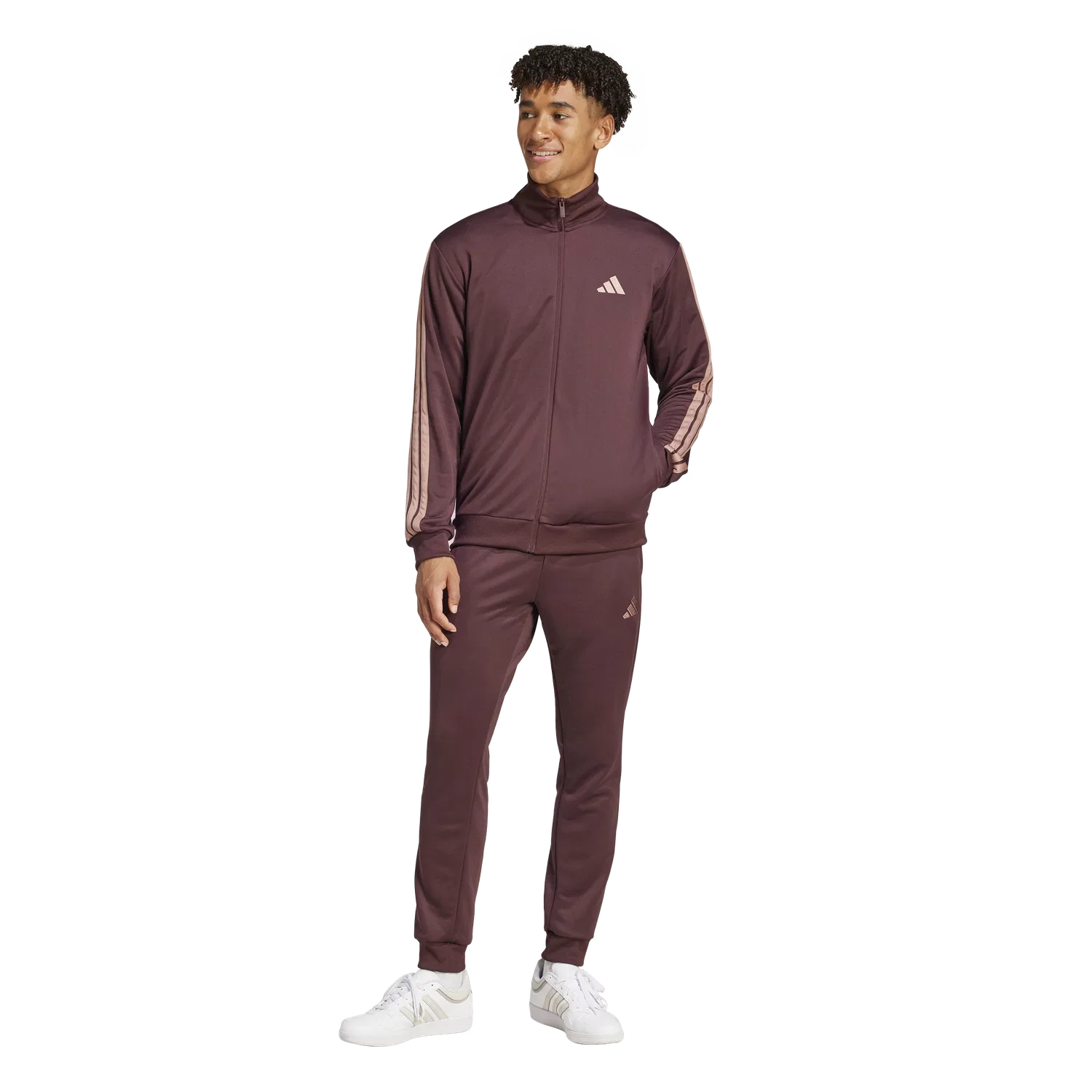 Мужской спортивный костюм Regular Fit Adidas, коричневый — фото 4