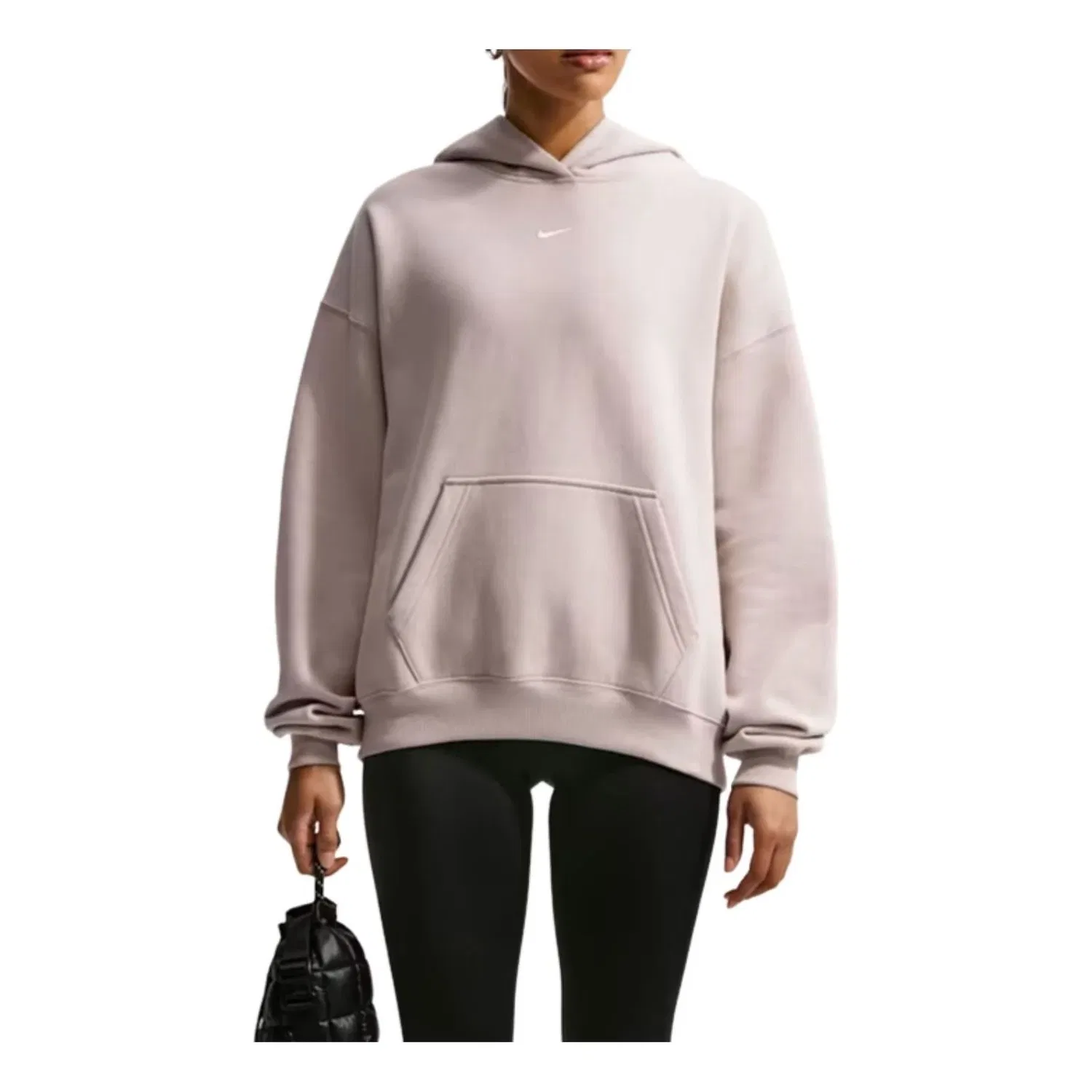 Женское худи Studio Fleece Medium Weight Hoodie 'Cream II Sail' Nike, Cream Ii/Sail