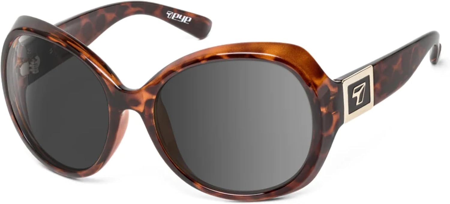 

Женские фотохромные солнцезащитные очки 7 EYE LILY с полным облеганием, идеально подходят для отдыха на природе, 100% защита от UVA + UVB лучей, Leopard Tortoise Frame/Yellow to Gray Lenses