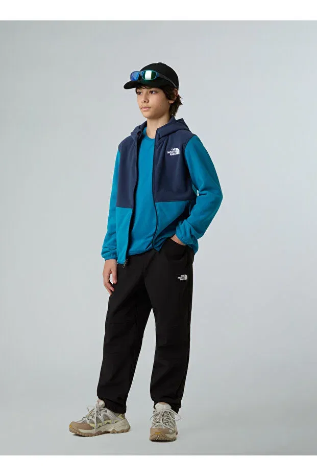 Детское пальто для девочек с капюшоном The North Face, Blue