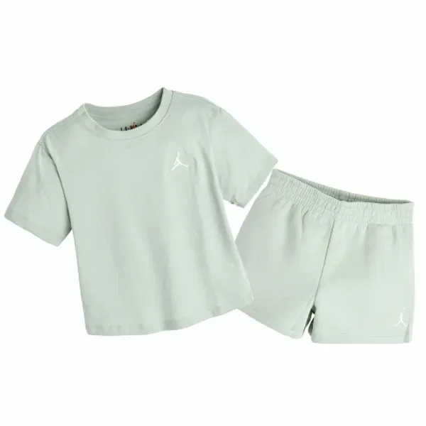 Детский спортивный костюм с логотипом, Nike Essential Set, зеленый