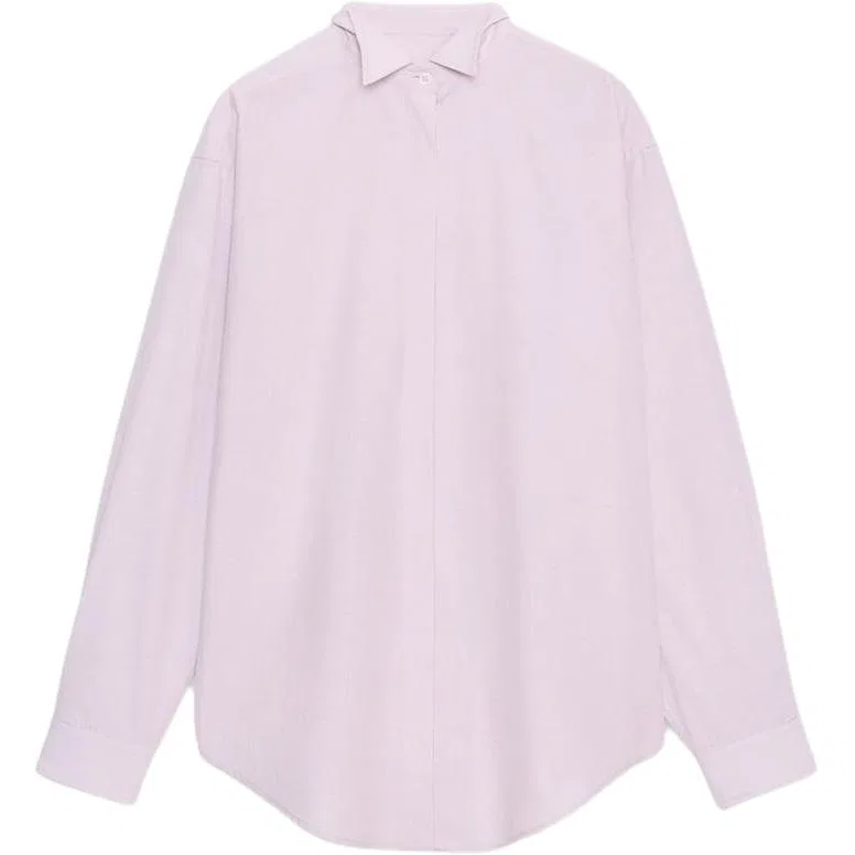 Женская рубашка с отложным воротником Purple ZARA, Purple