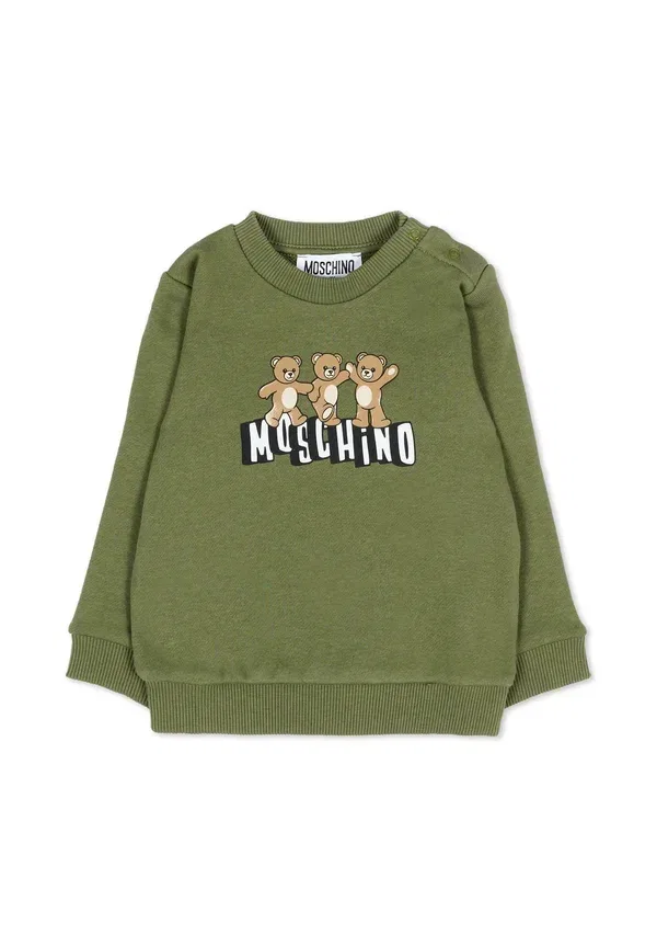 Толстовка Moschino, зеленый