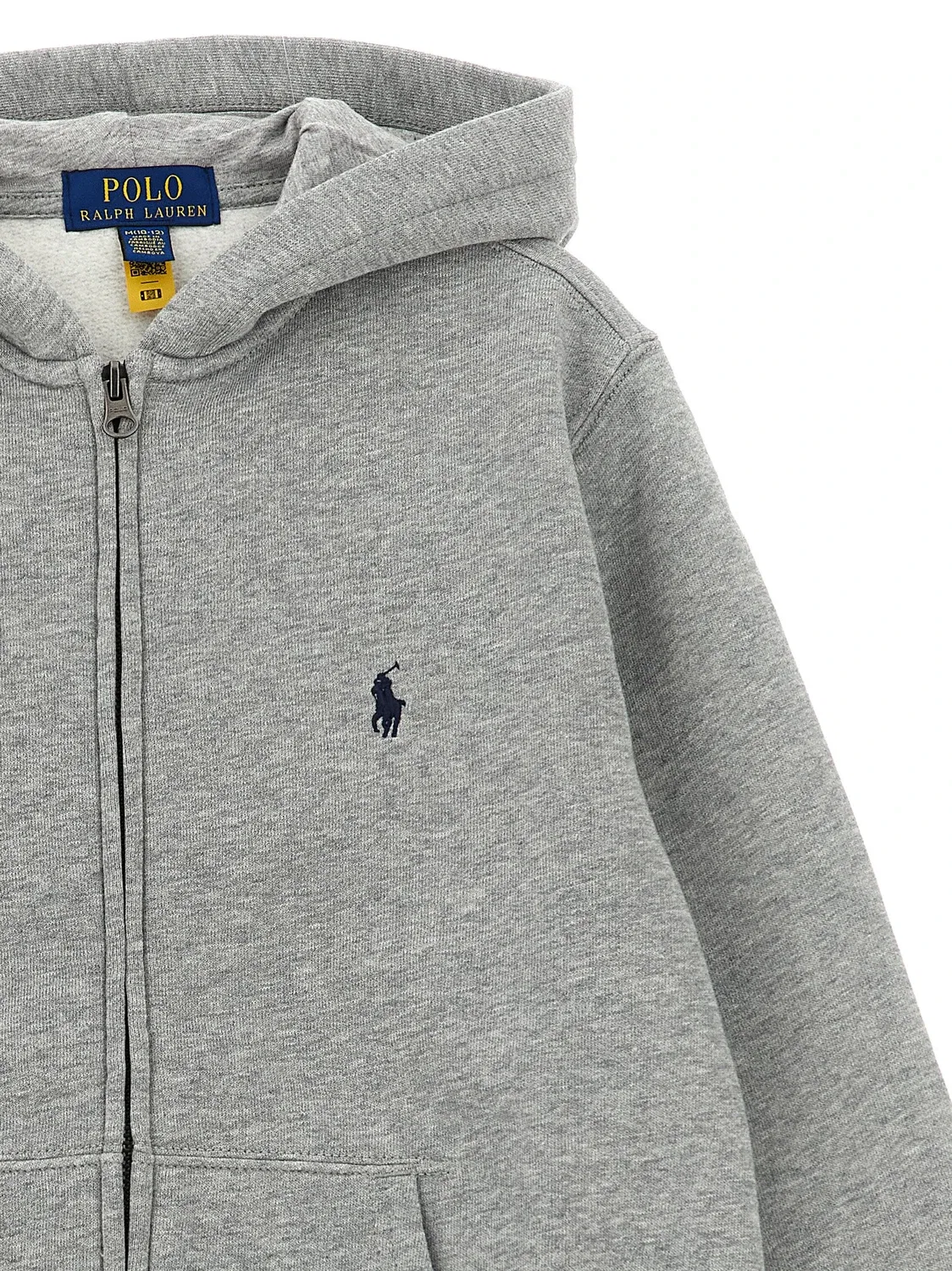 Худи Polo Ralph Lauren, серый — фото 3