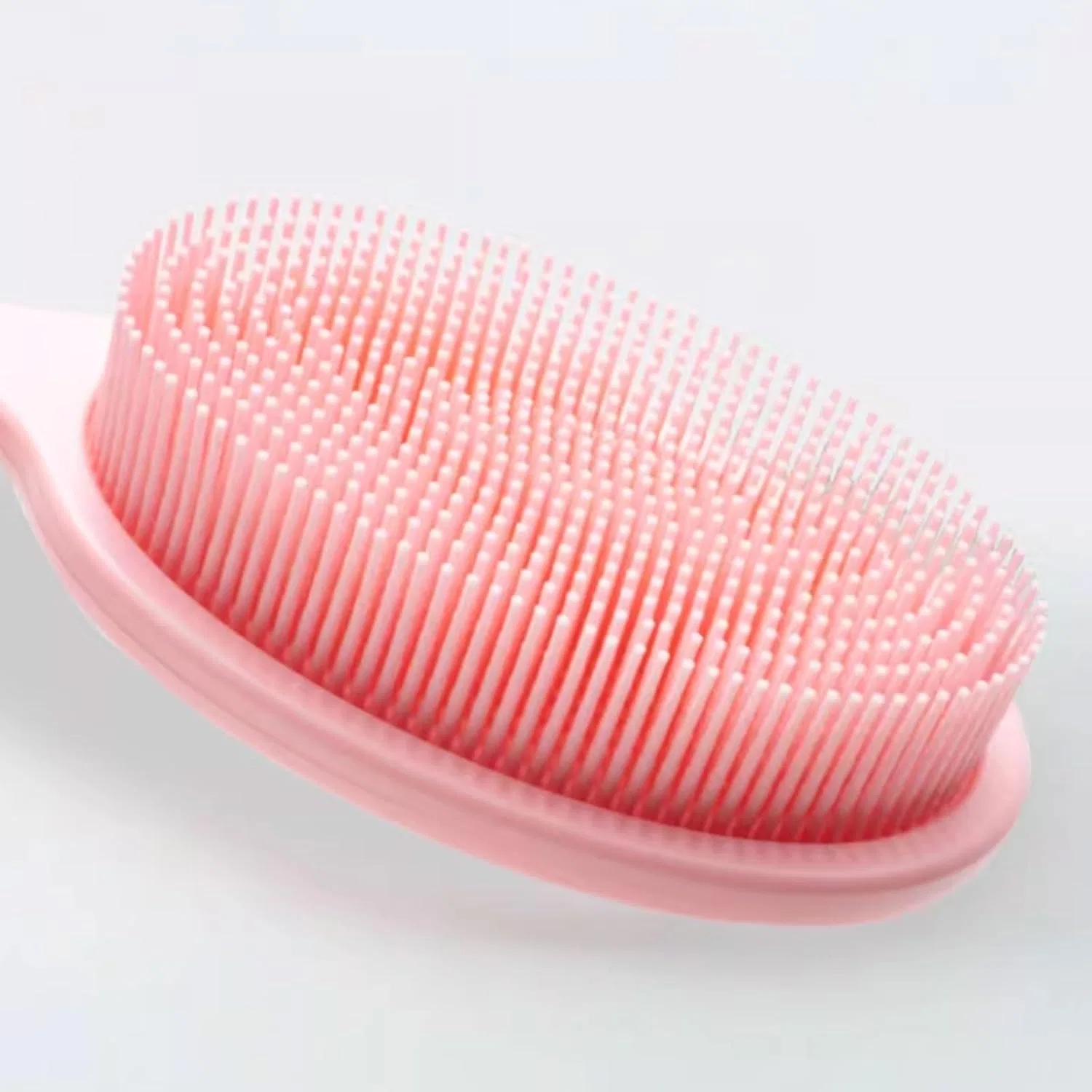 Щетка для душа с длинной ручкой, SUREK, Pale Red — фото 3