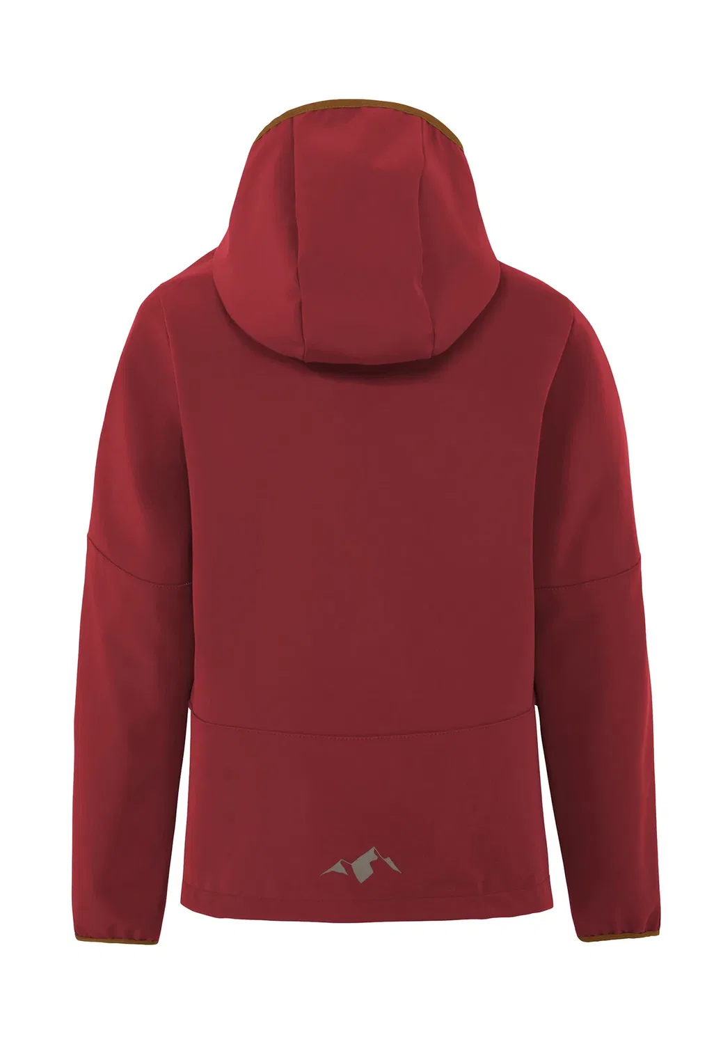 Детская куртка Jacken Caprea Softshell, унисекс - куртка из софтшелла Vaude, Carmine — фото 2