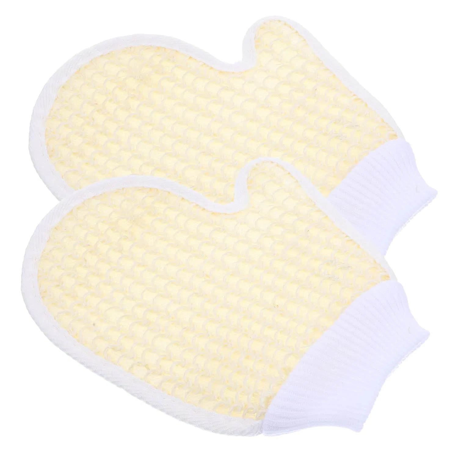 2 перчатки для тела для очищения, OFFIGAM, Beige