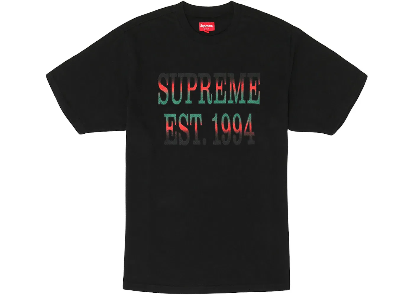 Мужская футболка с градиентным принтом S/S Top Supreme, Black