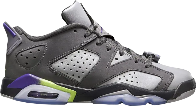 

Кроссовки Air Jordan 6 Retro Low PS Dark Grey, серый