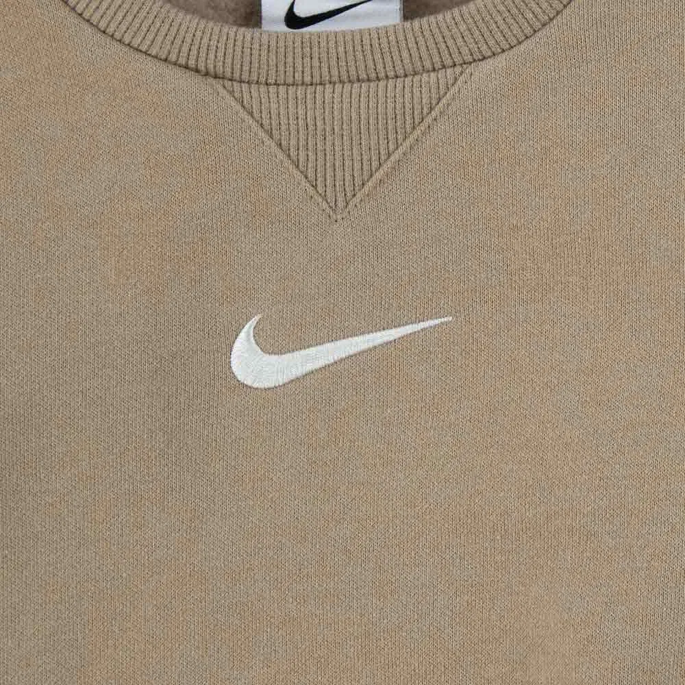 Комплект из флисовой кофты и носков Nike, бежевый — фото 3