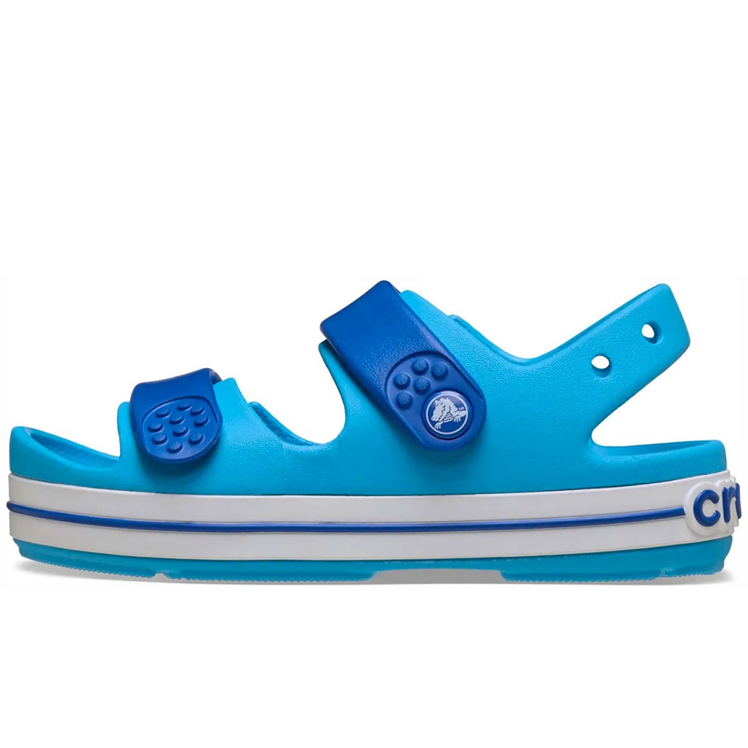 Детские сандалии с двумя ремешками Crocband Cruiser Sandal K Crocs, Hellblau