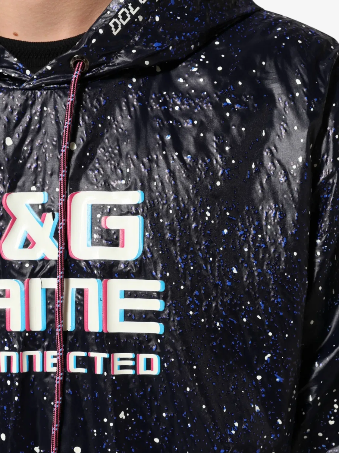 Dolce & Gabbana Худи Game синий — фото 2