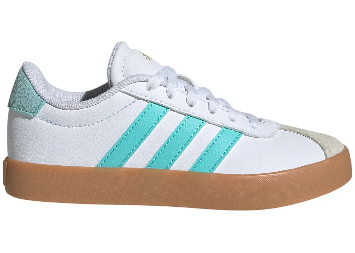 Детские кроссовки Lifestyle Adidas VL Court 3.0, Cloud White/Flash Aqua/Alumina