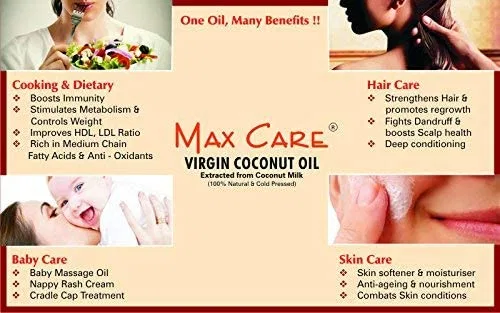 Масло для тела Avoka Naturals Max Care Virgin Coconut Oil, 500 мл — фото 2