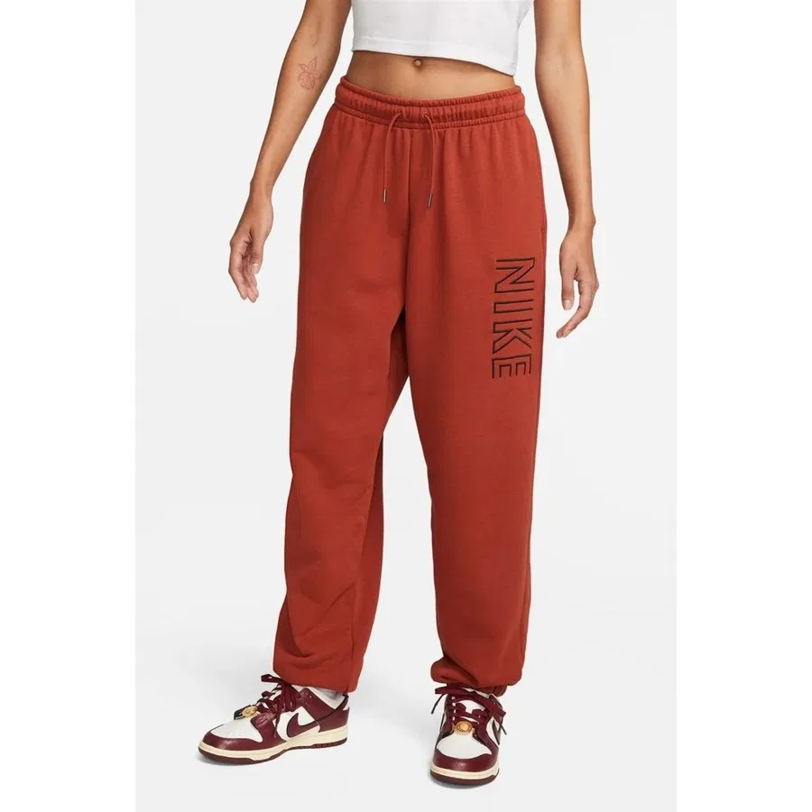 Спортивные штаны с высокой посадкой Nike Sportswear, Терракотовый