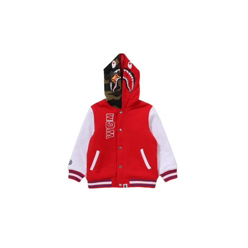 Детская куртка с принтом A BATHING APE, Red
