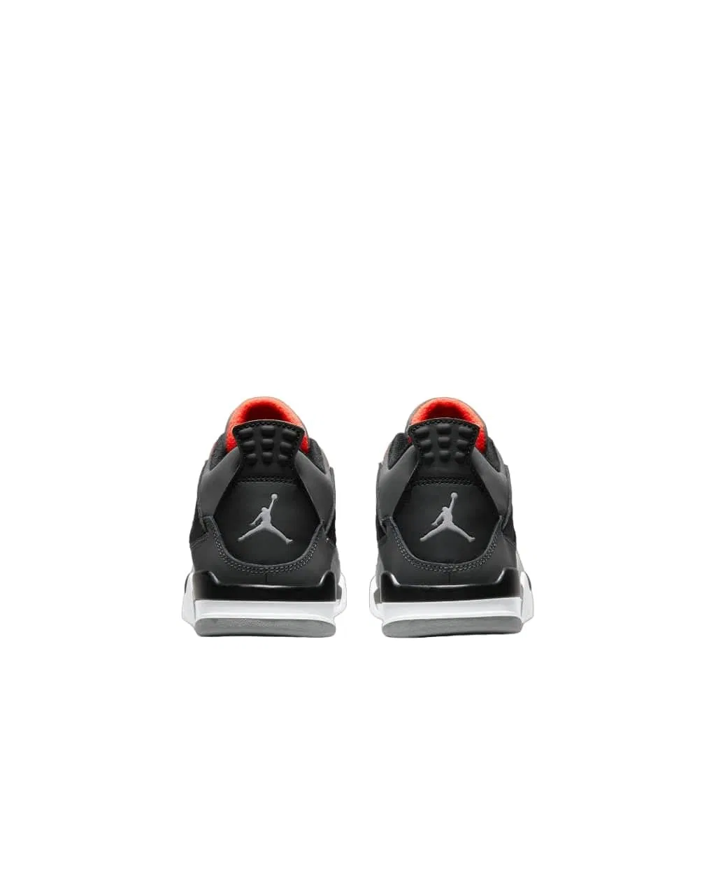 Детские кроссовки для мальчиков с закрытым носком Jordan 4 Retro PS, Grey/Black — фото 4