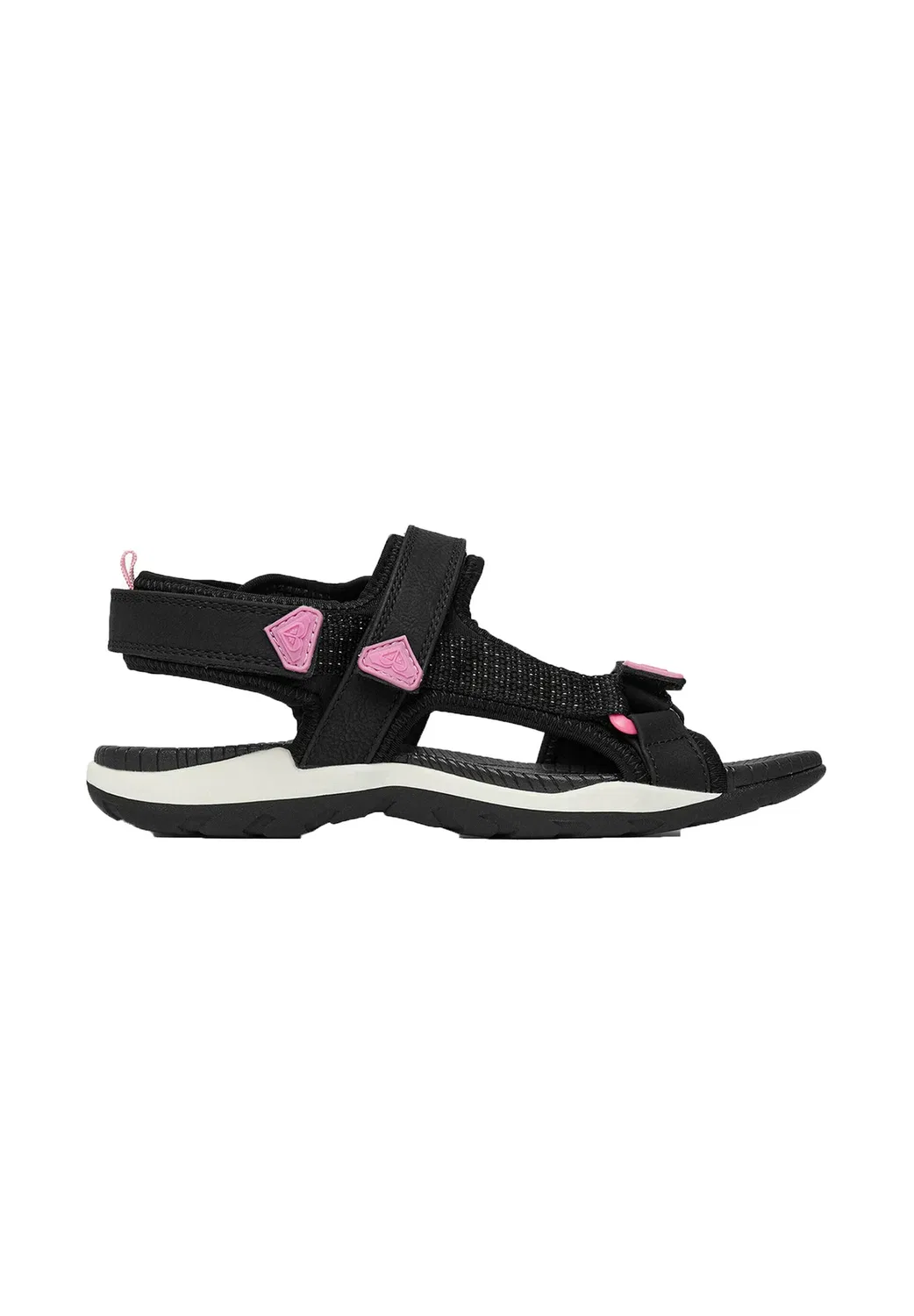 Сандалии для девочек 5906751979266 - сандалии для ходьбы Roxy, Black — фото 2