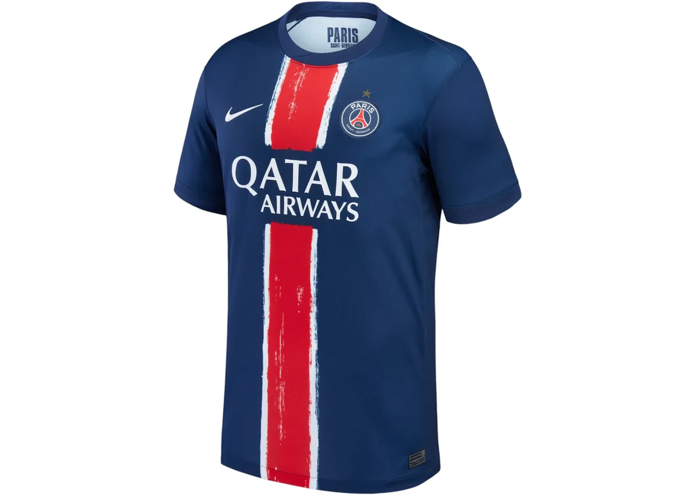Мужская футбольная футболка с длинным рукавом Nike x PSG Champions of Europe 2024/25 Authentic Jersey, Marine Blue — фото 2