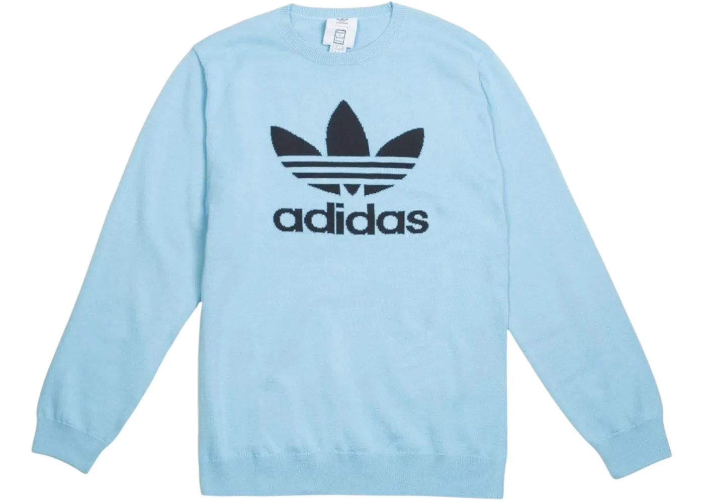 Мужской свитшот летний трикотажный Adidas, Blue/Clear Blue