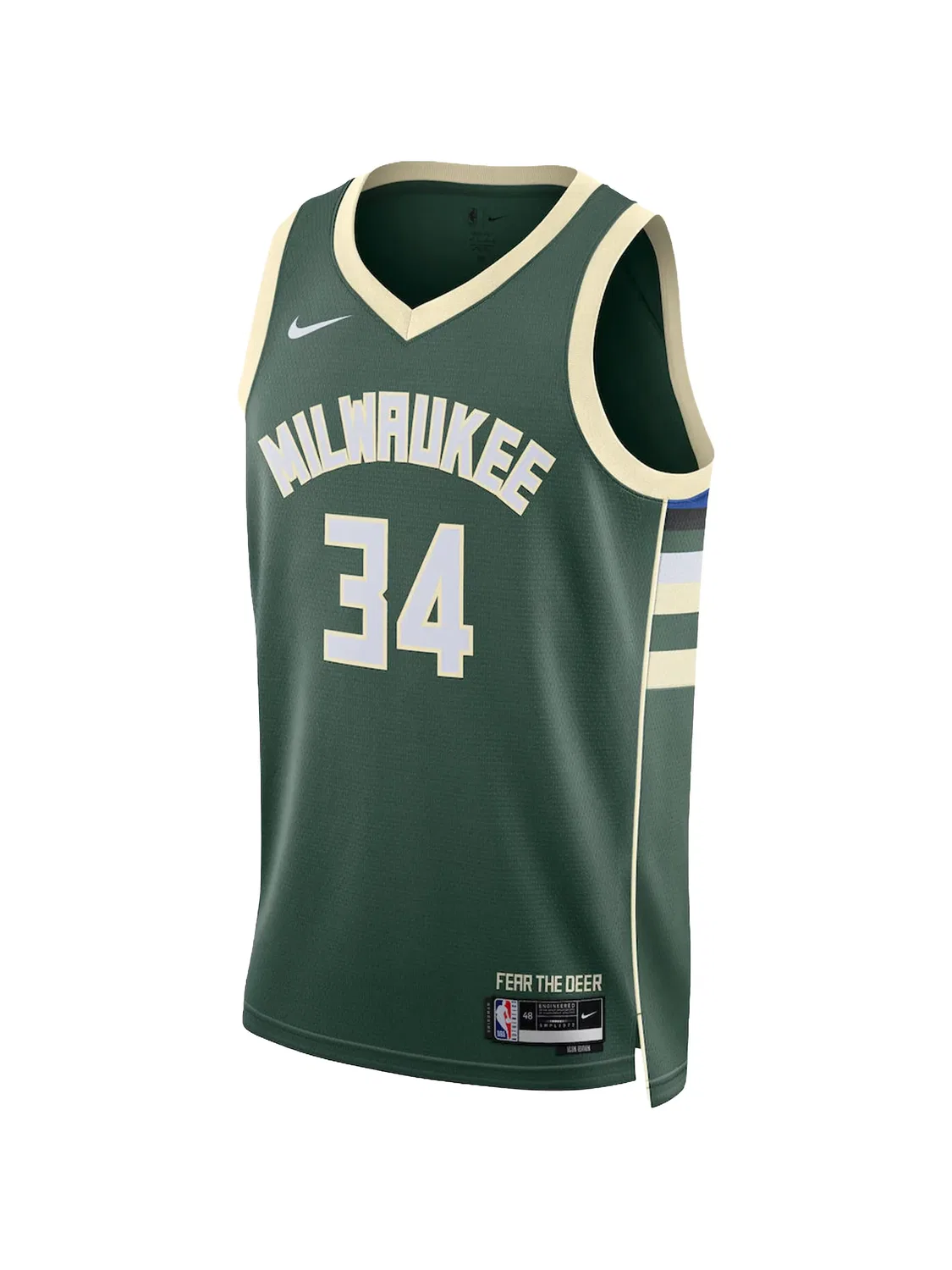 Топ Milwaukee Bucks Icon Edition Nike, зеленый