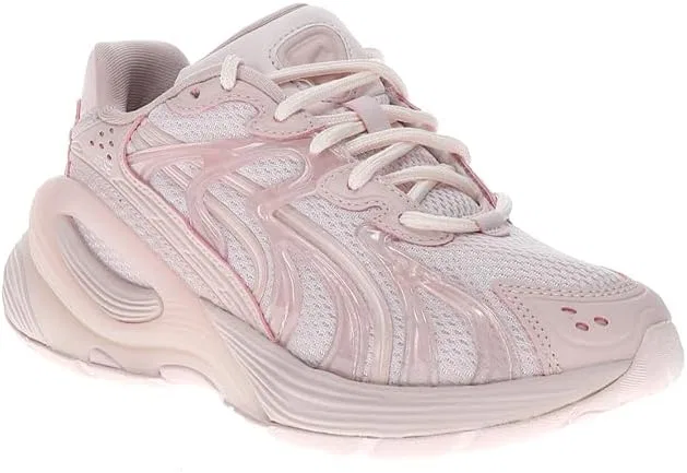 Детские кроссовки для девочек с шнуровкой Inverse Premium PUMA, Pink — фото 2