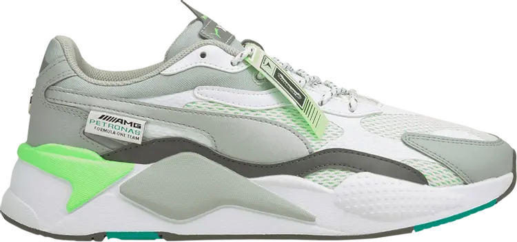 

Кроссовки Puma Mercedes-AMG Petronas F1 x RS-X3 White Silver, белый, Белый;серый, Кроссовки Puma Mercedes-AMG Petronas F1 x RS-X3 White Silver, белый