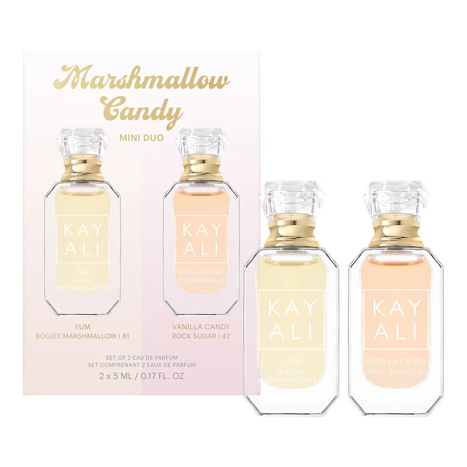 Набор мини-парфюмов Marshmallow Candy 2 x 5 мл KAYALI