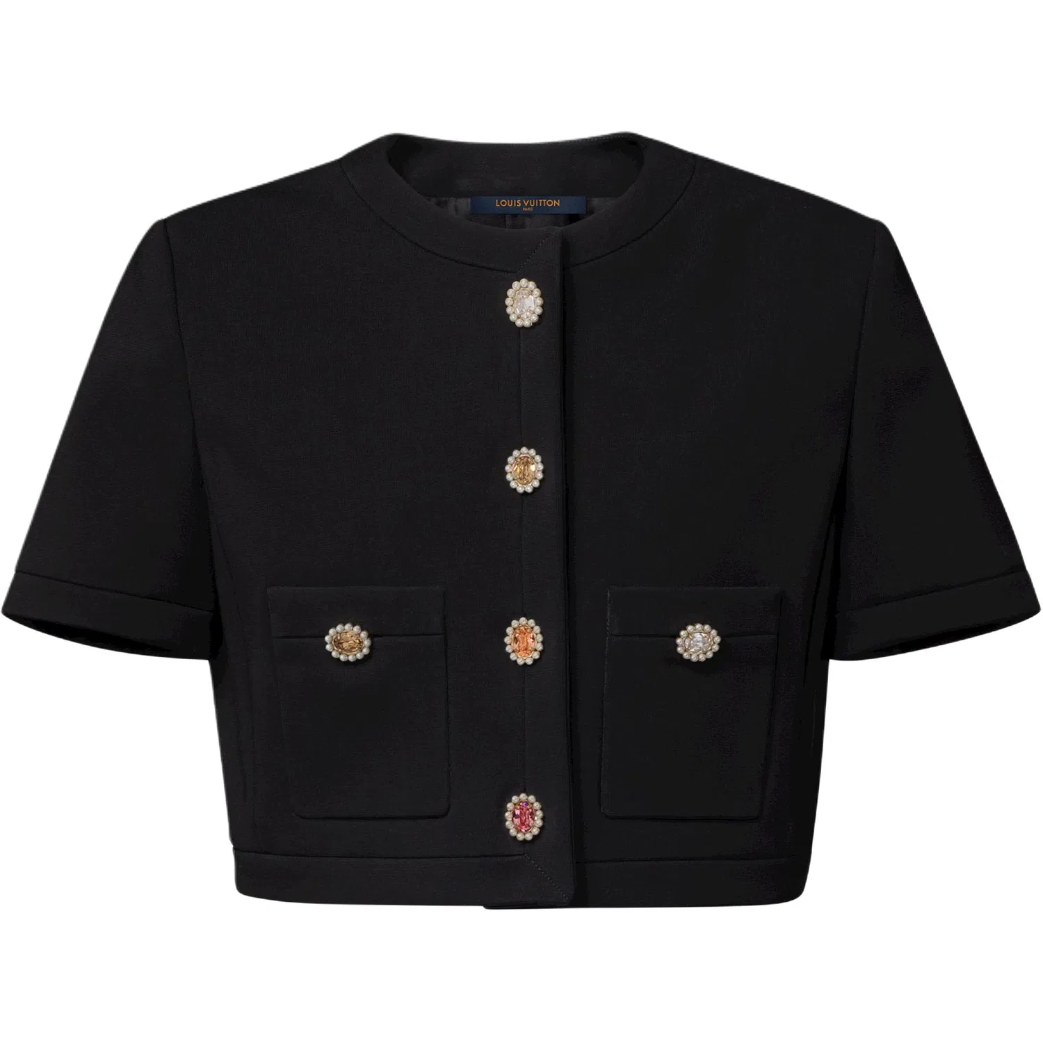 Женская куртка Crew Neck LOUIS VUITTON, Черный