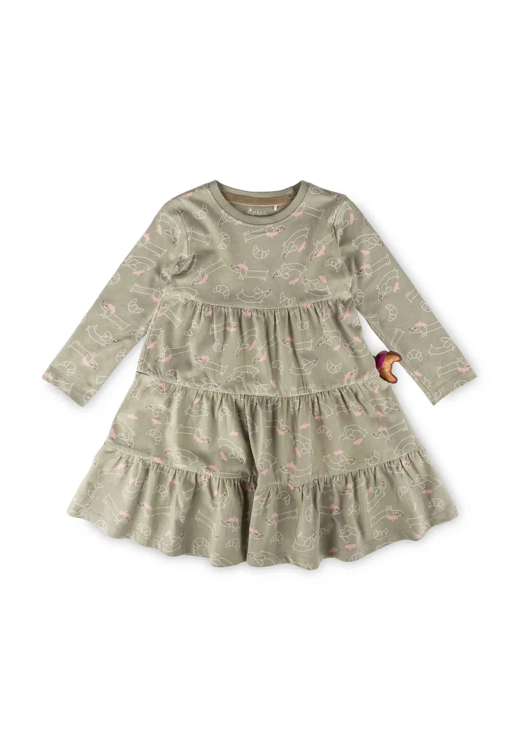 Kleid petit croissant - платье из джерси Sigikid, Grün