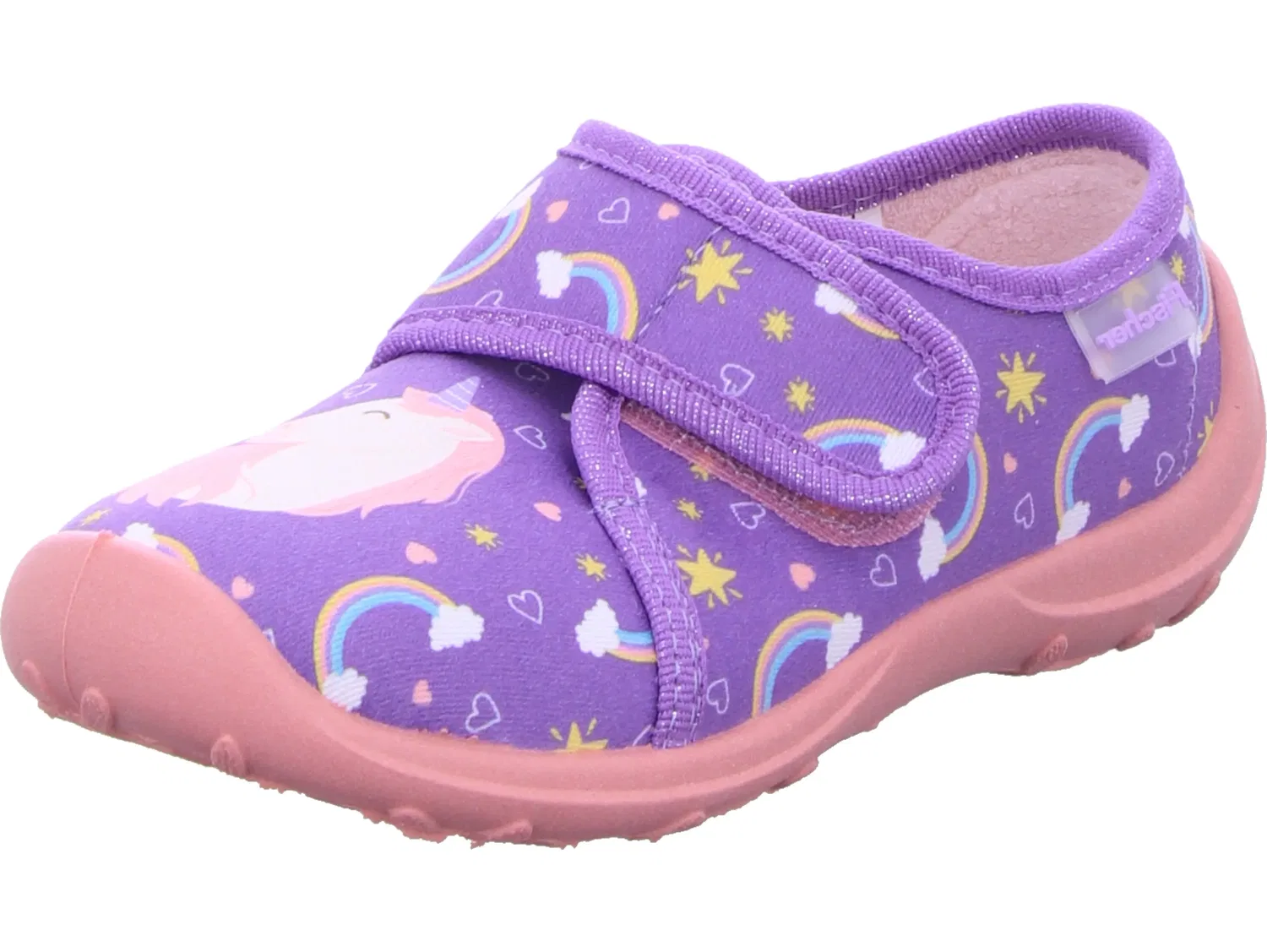 Домашние тапочки детские Fischer Markenschuh, фиолетовый