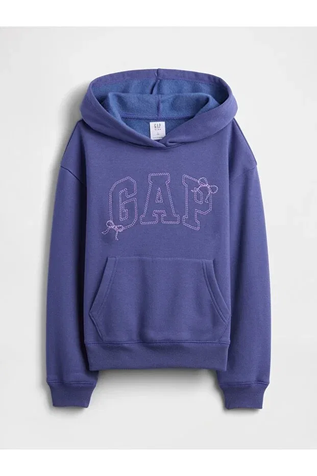 Детское худи с принтом Gap, Dark Blue-2002