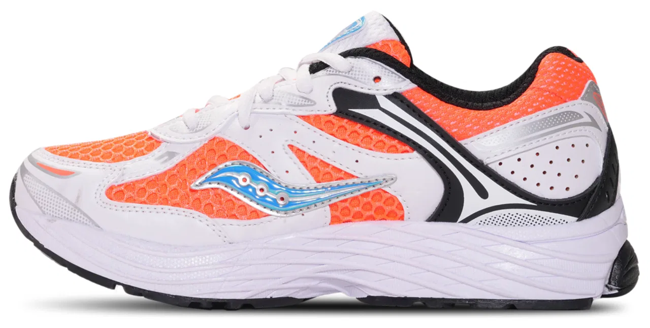 Мальчиковые кроссовки Omni 9 Saucony, синий/красный — фото 2