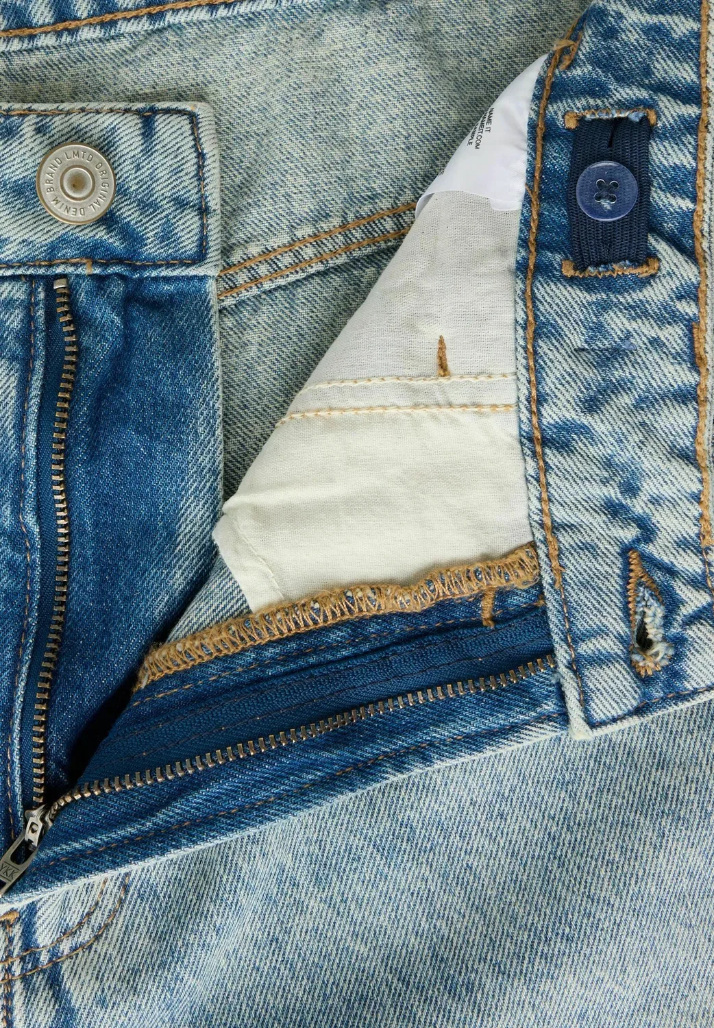 Джинсы свободного кроя унисекс - джинсы свободного покроя Lmtd, Light Blue Denim — фото 3
