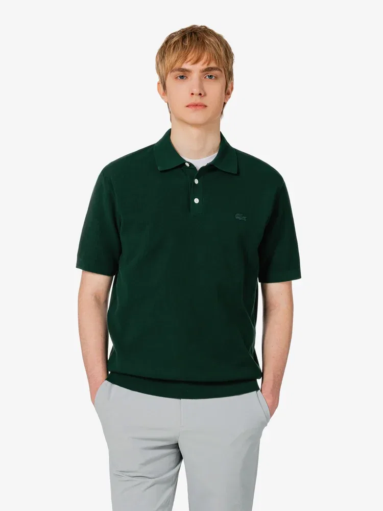 Футболка поло LACOSTE, Green — фото 4