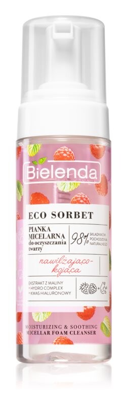 

Мицеллярная очищающая пенка Bielenda Eco Sorbet Raspberry