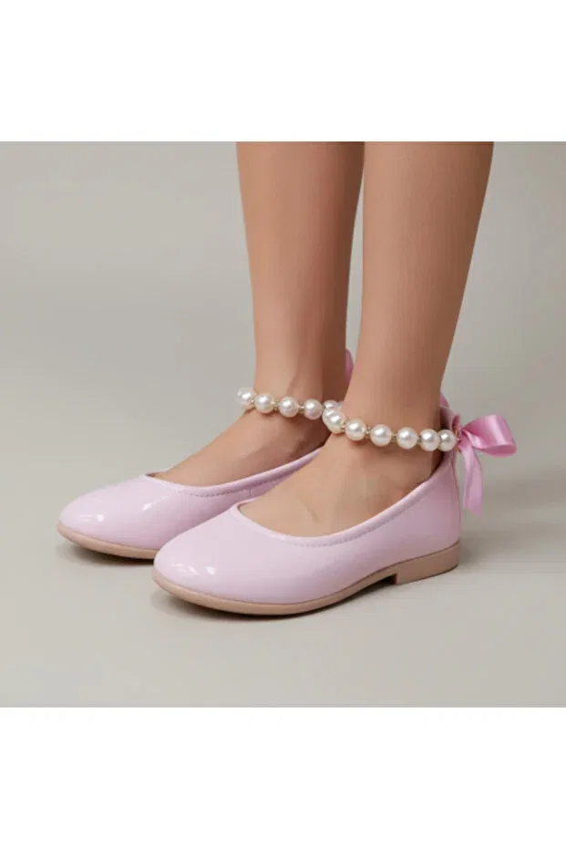 Детские балетки с ортопедической стелькой Patik Bebe, Pink