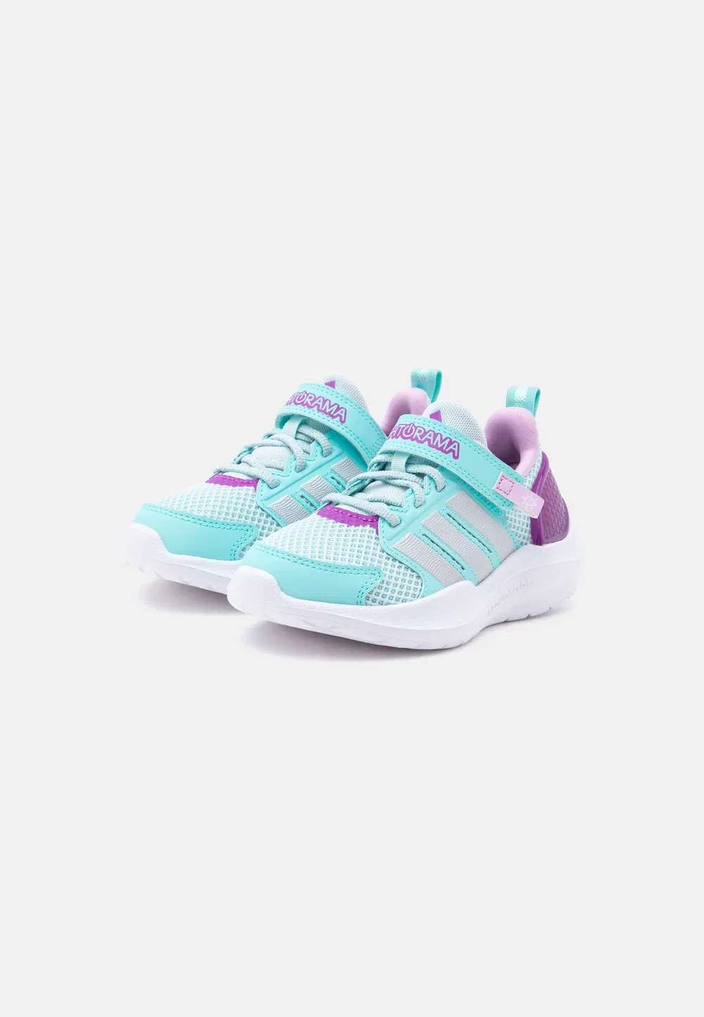 Кроссовки Lightorama унисекс Adidas Performance, Halo Mint/Silver-Coloured Metallic/Flash Aqua — фото 2