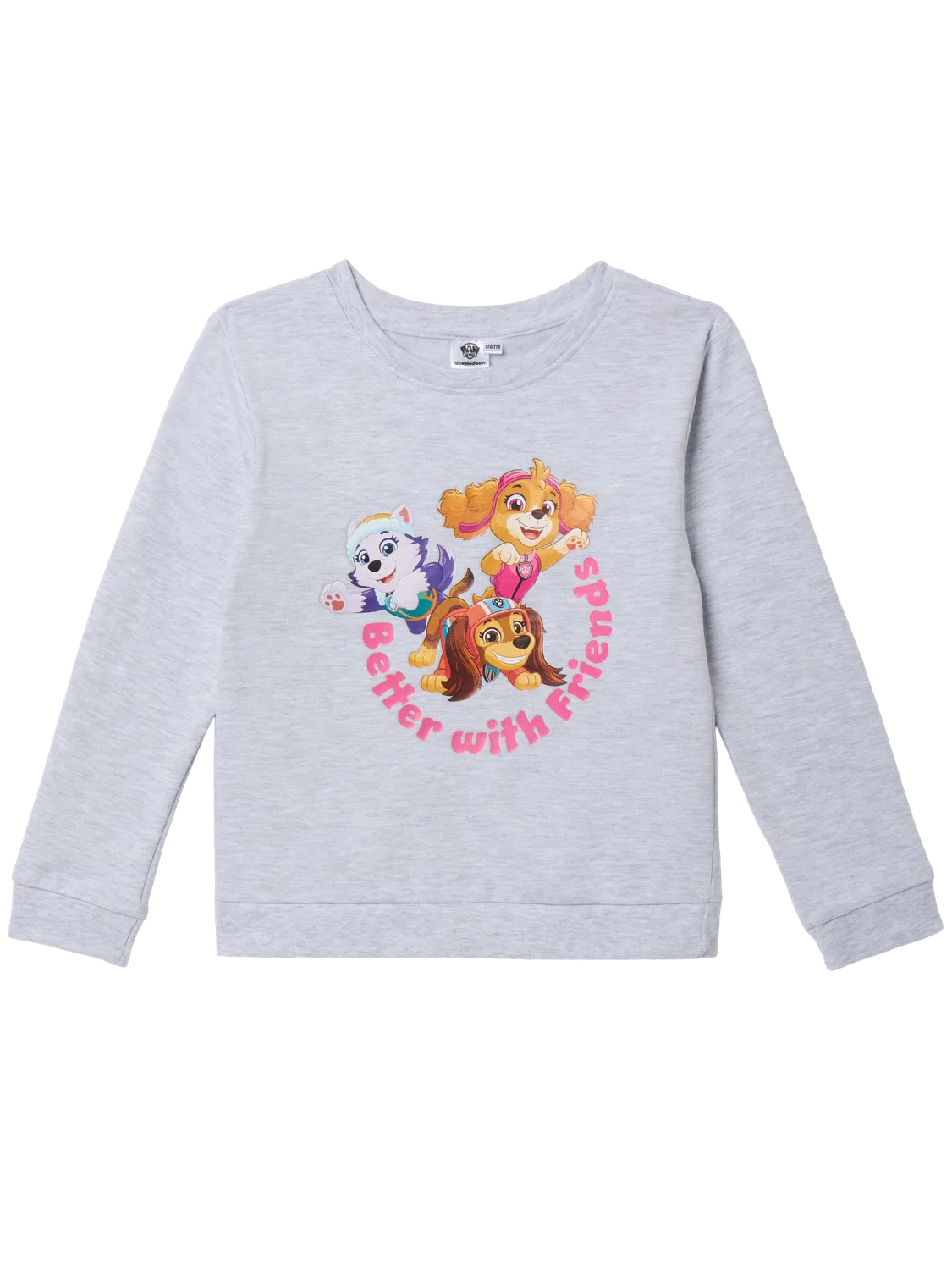 Детская толстовка PAW Patrol, серый