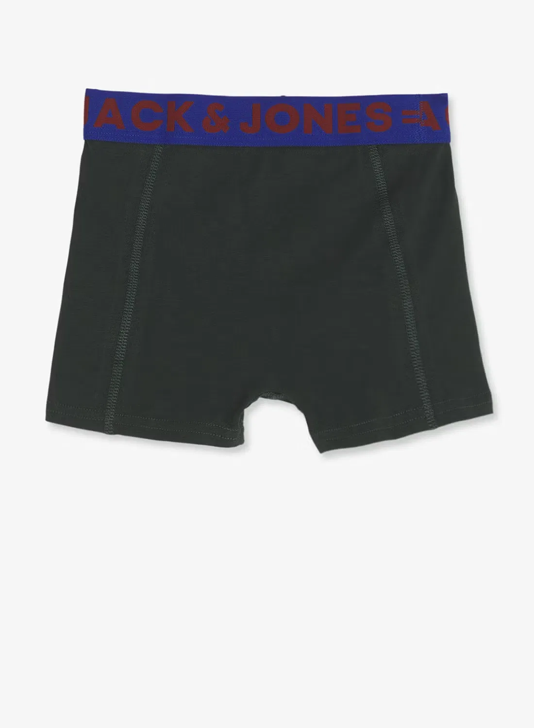 Трусы-боксеры с логотипом, комплект из 3 штук, Jack & Jones Junior, темно-серый меланж — фото 3