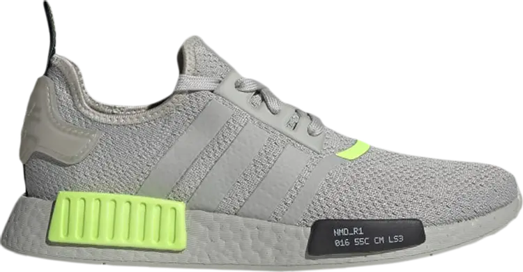 

Кроссовки Adidas NMD_R1 'Signal Green', серый