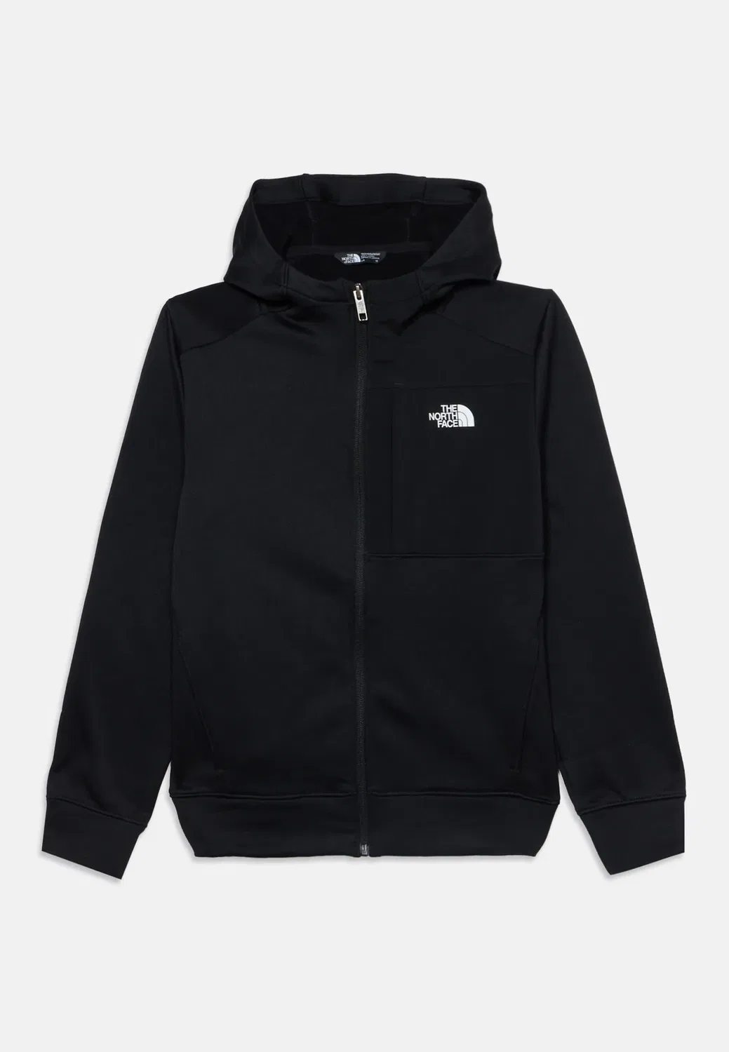 Подростковая спортивная толстовка унисекс на молнии The North Face, Black — фото 3