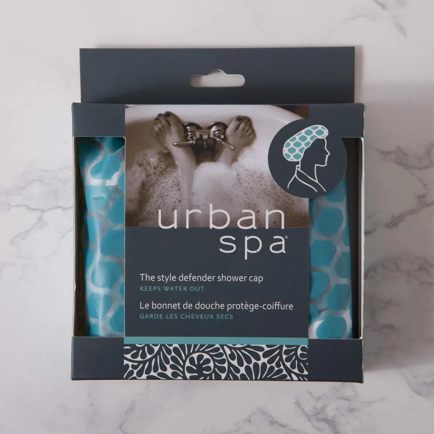 Шапочка для душа Urban Spa, 21.6 x 8.9 x 1.3 см, Шапочка для душа — фото 3