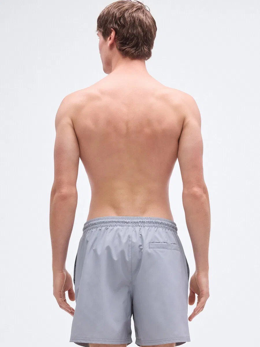 Шорты для серфинга Calvin Klein, светло-серые — фото 3