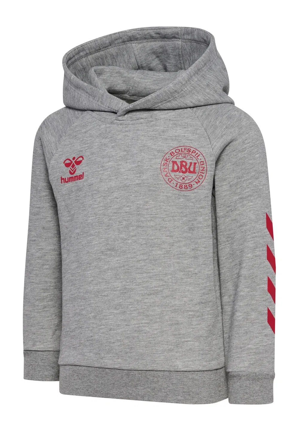 Hmljr reg dbu hoodie unisex - hoodie Hummel, Grey Melange — фото 3