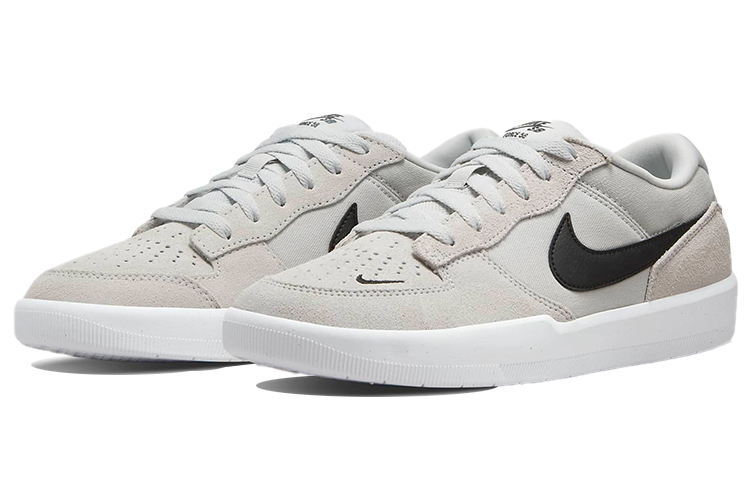 Кроссовки Nike SB Force 58, светло-серый/черный — фото 3